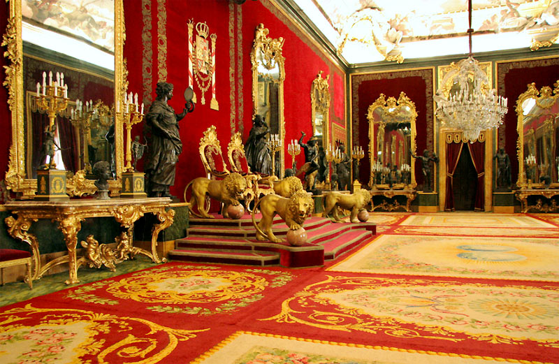 Résultat d’images pour interieur du palace d'aranjuez